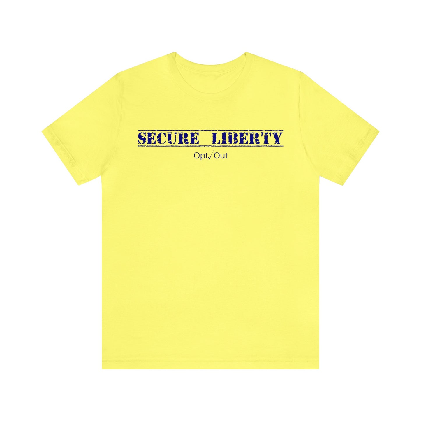 Secure Liberty Navy Blue T-Shirt