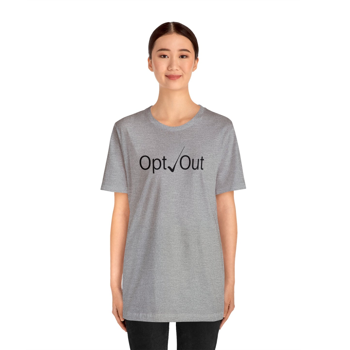 Opt Out Logo Supersoft T-Shirt