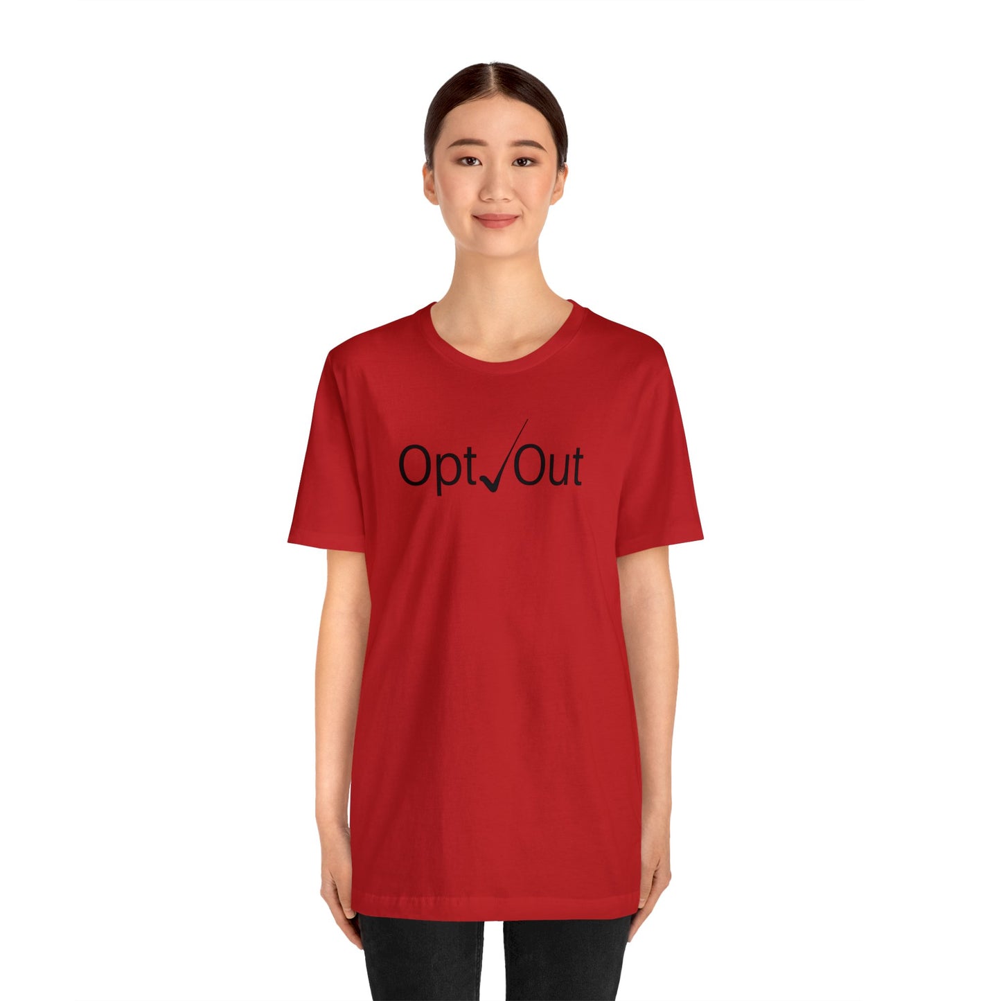 Opt Out Logo Supersoft T-Shirt