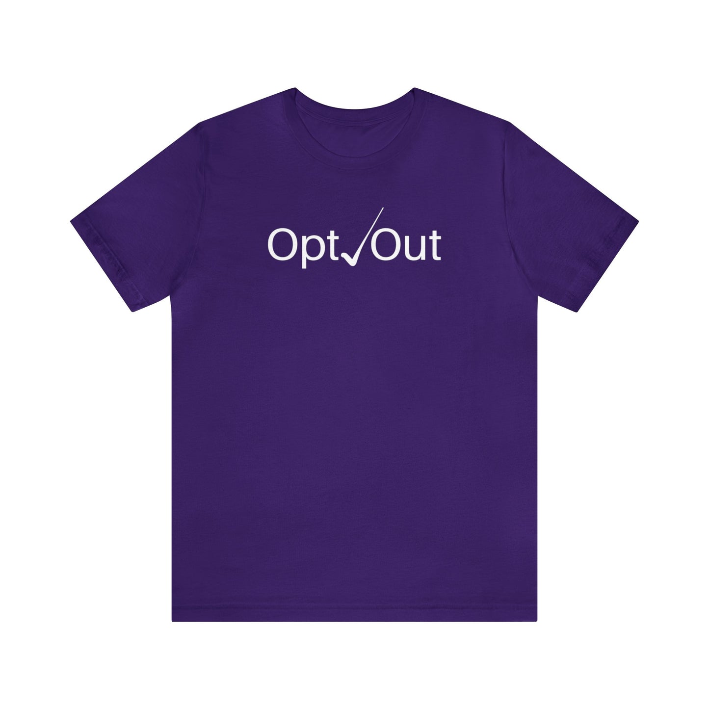 Opt Out Logo Supersoft T-Shirt